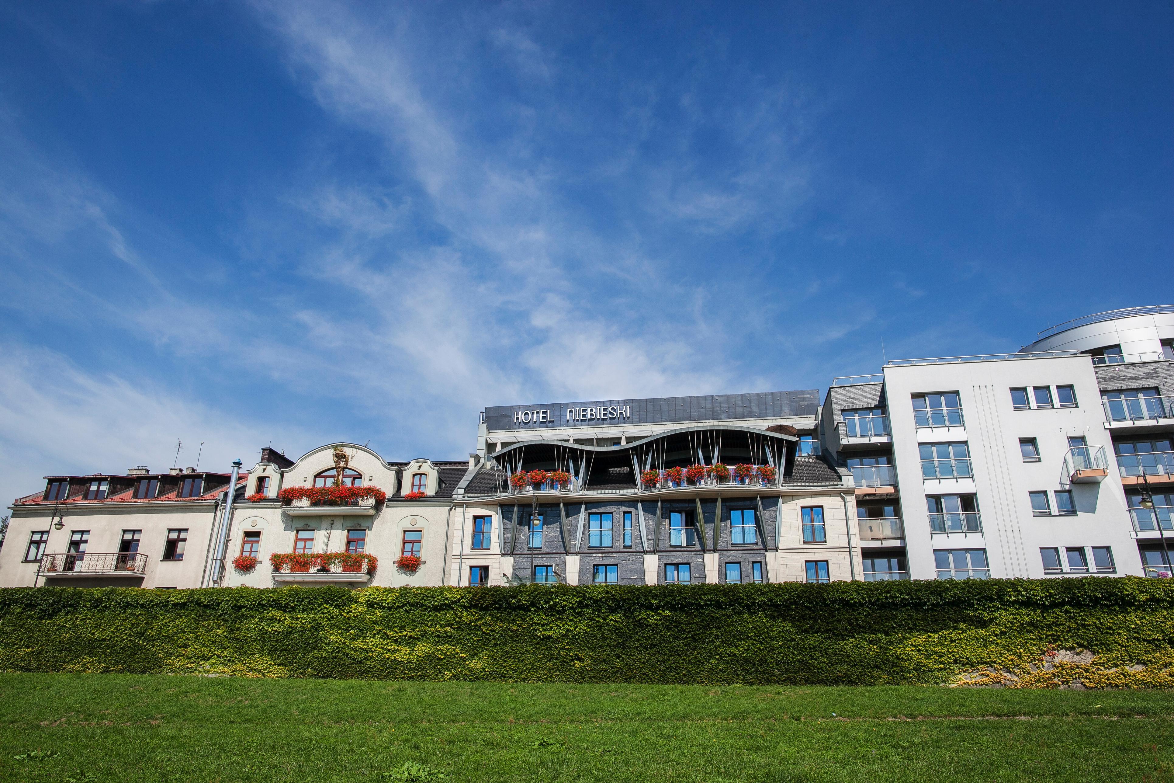Niebieski Art Hotel & Spa Cracovia Exterior foto