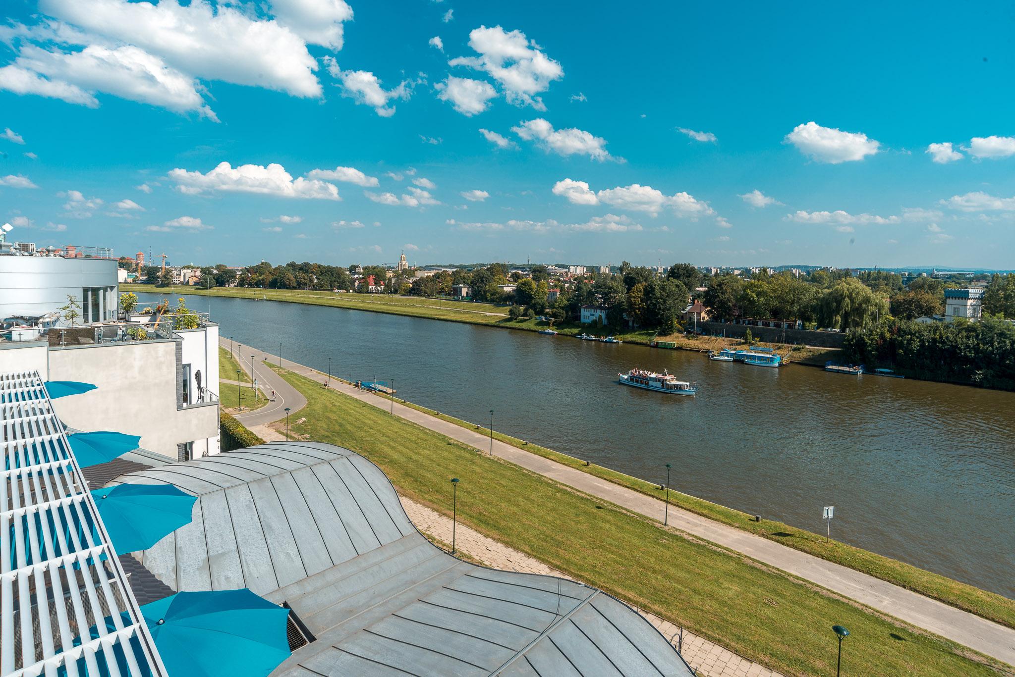 Niebieski Art Hotel & Spa Cracovia Exterior foto The Brdza river in Bydgoszcz