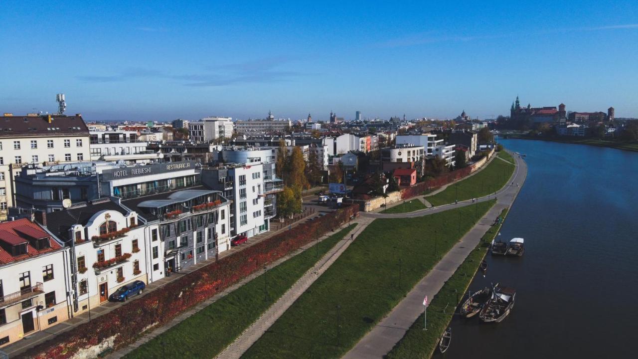 Niebieski Art Hotel & Spa Cracovia Exterior foto The riverbank of the Elbe in Dresden