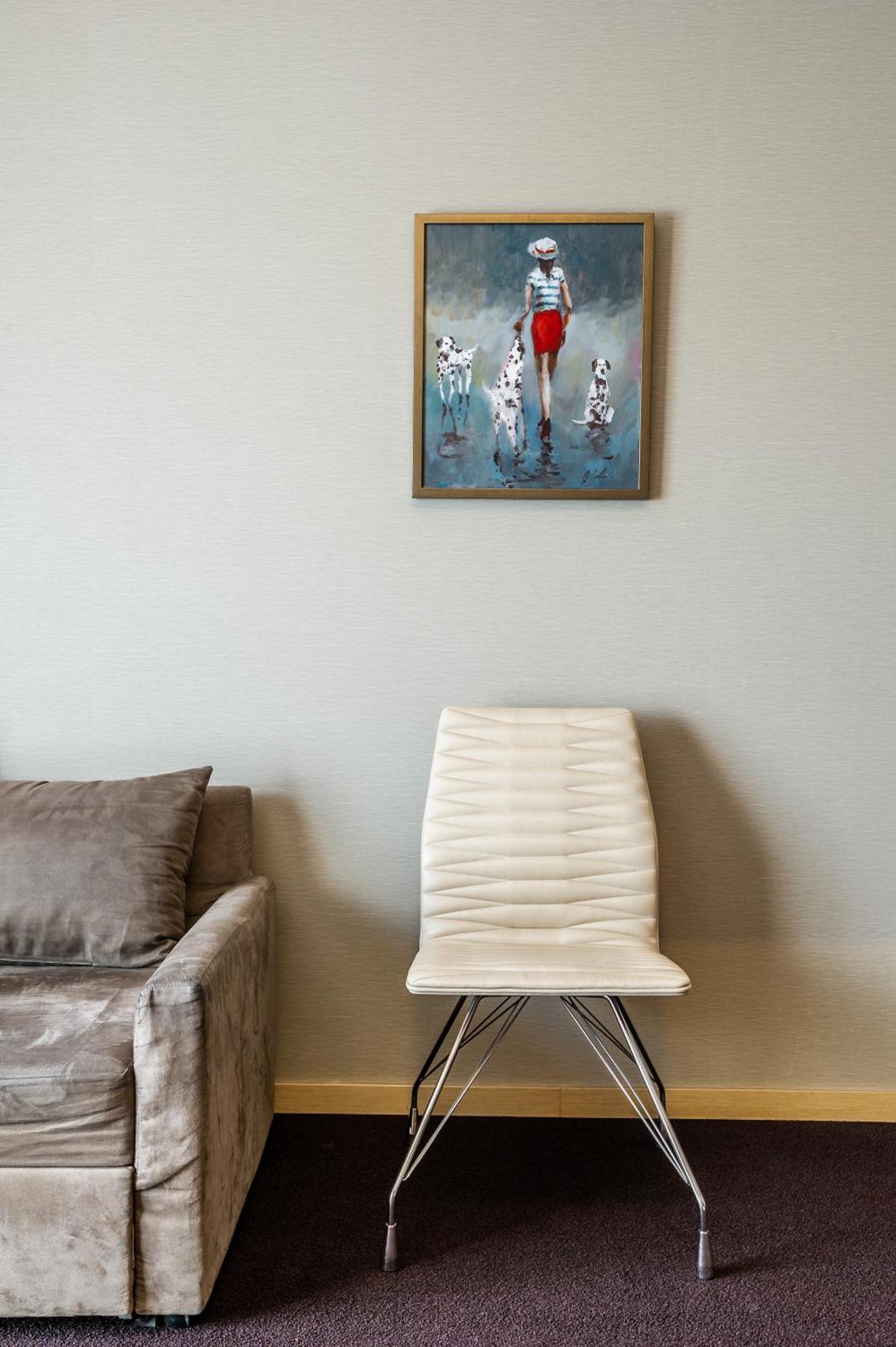 Niebieski Art Hotel & Spa Cracovia Exterior foto A painting by the artist